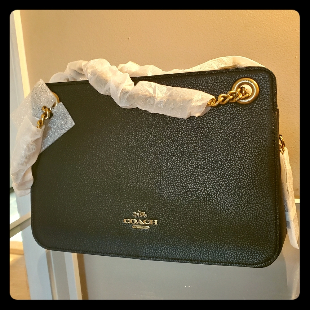 Coach Black Hand Bag